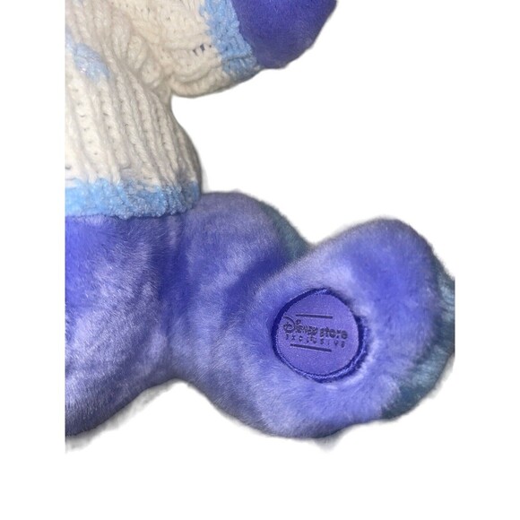 Disney Store Eeyore Snowflake Sweater Winter Holiday Christmas Plush Stuffed Toy - Picture 6 of 16
